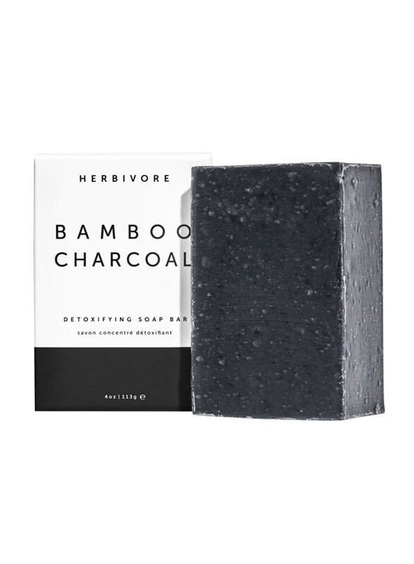 

Herbivore Botanicals All Natural Bamboo Charcoal Cleansing Soap Bar, 113gm