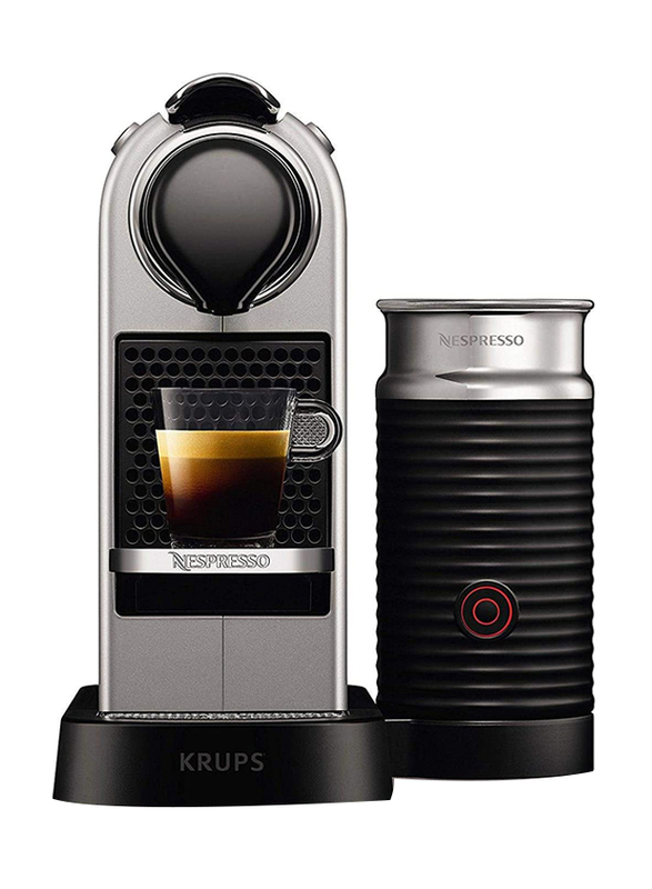 Nespresso Citiz & Milk Coffee Maker, XN760B, Silver