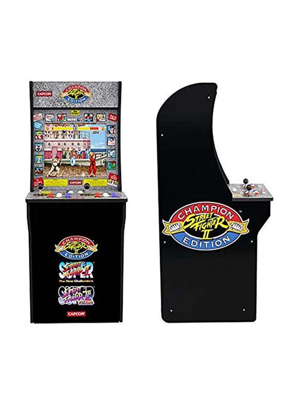 

Arcade 1Up Street Fighter Arcade Cabinet 3 In 1 Games