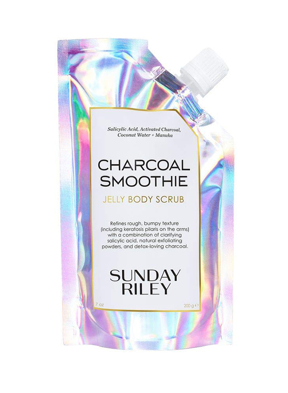 

Sunday Riley Charcoal Smoothie Jelly Body Scrub, 200gm