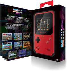 My Arcade 300 Retro Style Pixel Classic Handheld Gaming System, DGUNL-3201-A, Red
