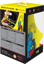 My Arcade Pac-Man Micro Player 6.75-inch Mini Game Cabinet, Yellow