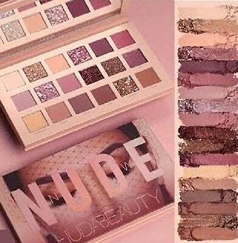 Huda Beauty Nude Palette Looks, Multicolour