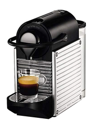 Nespresso Pixie Electric Espresso Maker Machine, C60 EU, Silver/Black