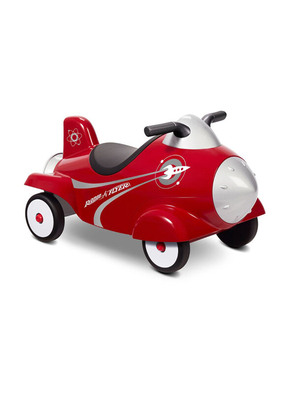 

Radio Flyer Retro Rocket Ride On Toy, Ages 1+