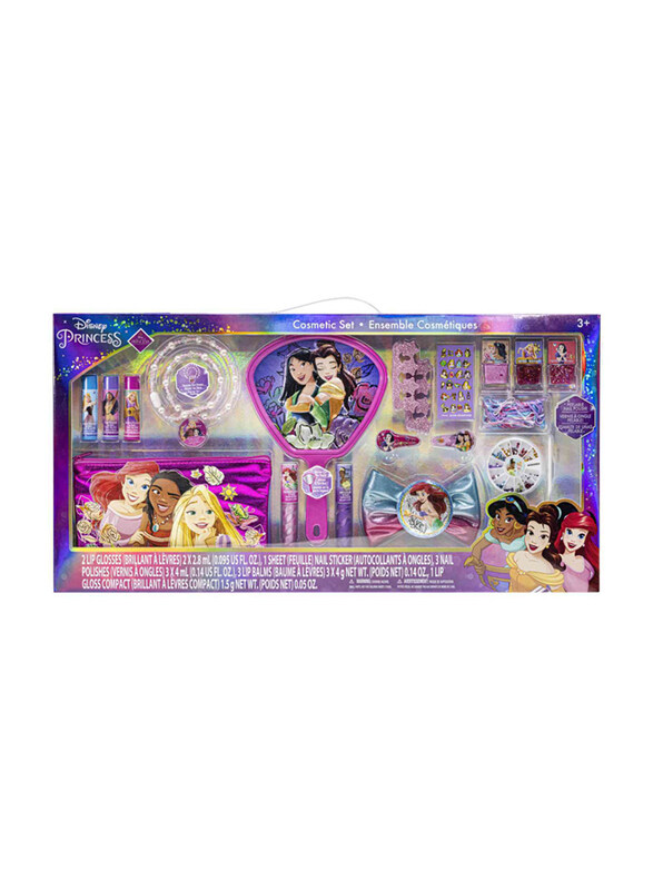 

Townley Girl Disney Princess Mega Cosmetic, Beauty & Fashion Set, Ages 3+