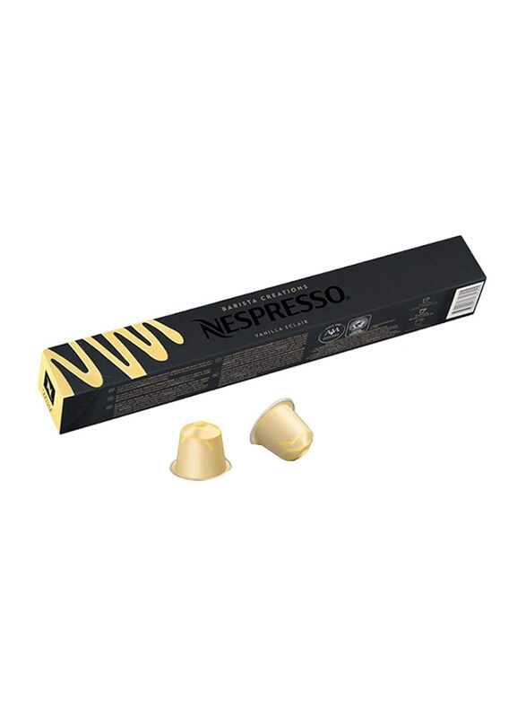 

Nespresso Vanilla Eclair Coffee Capsules, 10 Capsules, 70g