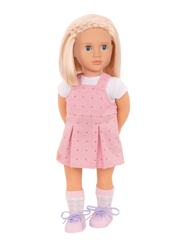 

Our Generation Naty Doll with Overall Dress, Ages 3+