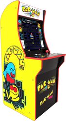 Arcade 1Up 2 Games in 1 Pac-Man Arcade Cabinet, Yellow/Black