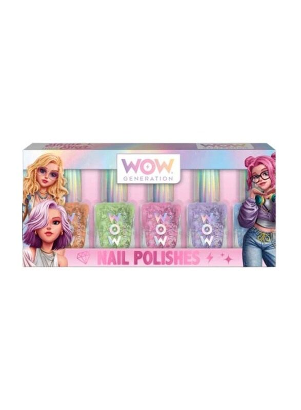 

Wow Generation Nail Polish Pack, 5 Pieces, Multicolour, Multicolour