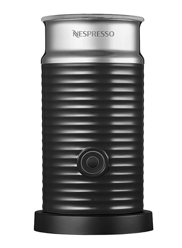 

Nespresso Aeroccino 3 Milk Frother, 550W, 3694-US-BK, Black/Silver