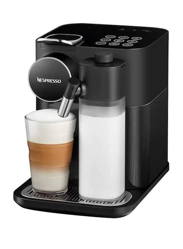 Nespresso Gran Lattisima Coffee Machine, 1400W, F531EUBKNE, Black