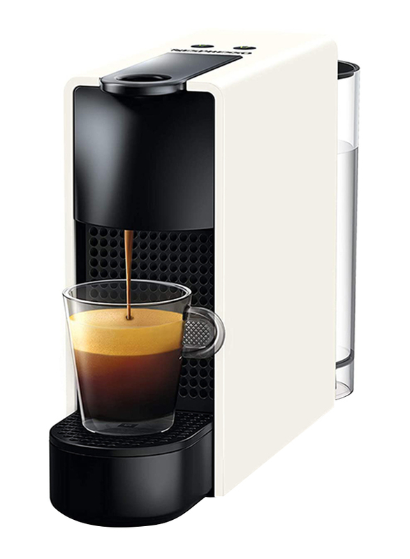 

Nespresso Essenza Mini Coffee Machine, 0.6L, 1310W, C30, White