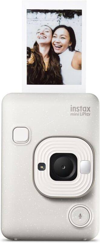 

Fujifilm Fujifilm INSTAX Mini LIPLAY Hybrid Instant Camera - Misty White