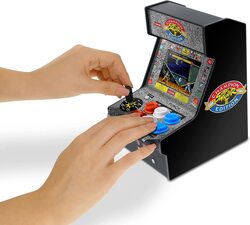 My Arcade Street Fighter 2 Champion Edition Micro Player 7.5 Inch Game Cabinet, DGUNL-3283, Grey