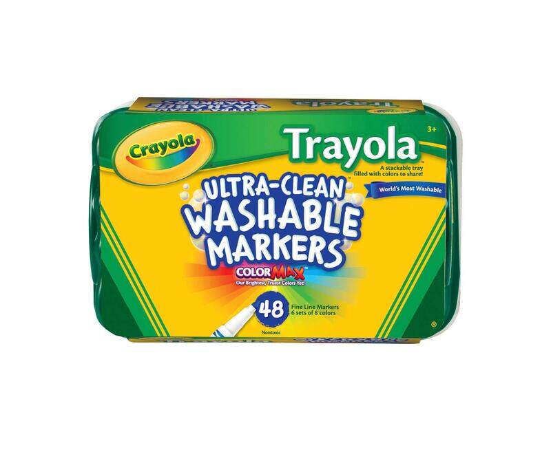 

Crayola Ultra Clean Washable Markers 48pc