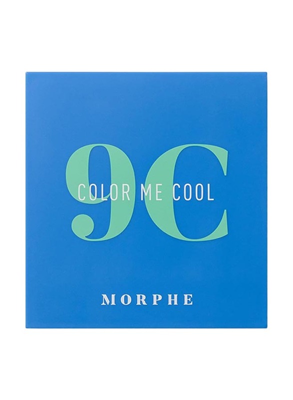 Morphe Artistry Palette, 9C Color Me Cool, Multicolour