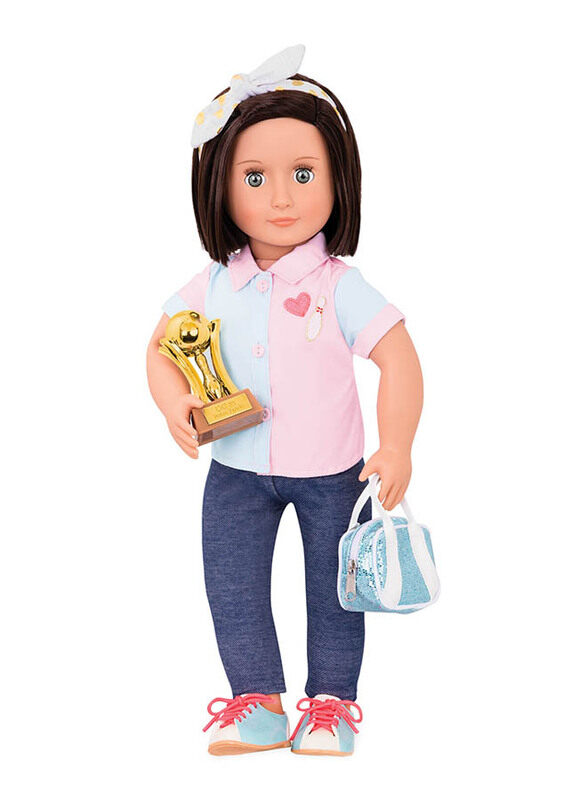 

Our Generation Deluxe Bowling Doll Everly Toy, Ages 3+