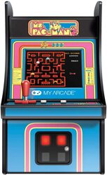 My Arcade Ms. Pac-Man Micro Player Mini Cabinet Machine Video Game, Blue