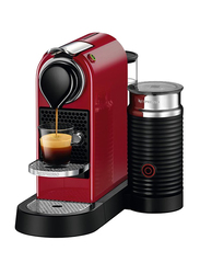 Nespresso Citiz & Milk Coffee Machine, C123, Cherry Red