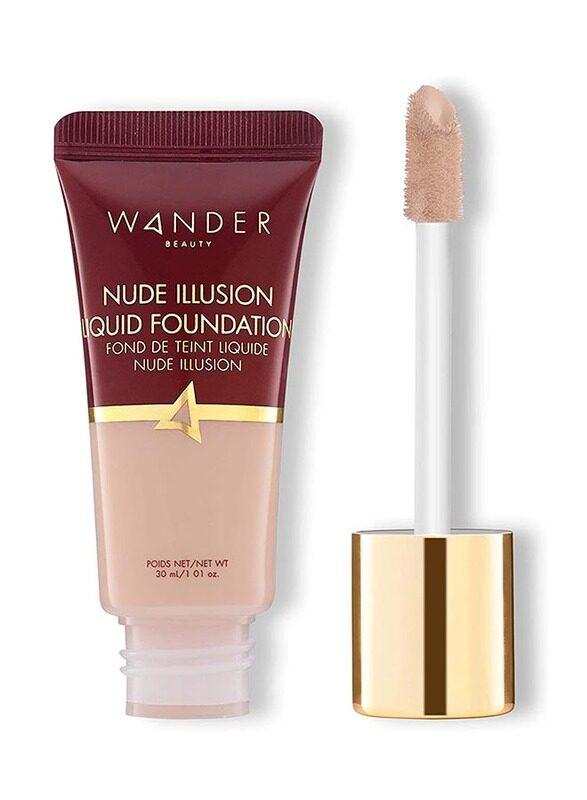 

Wander Beauty Nude Illusion Liquid Foundation, Fair, Beige
