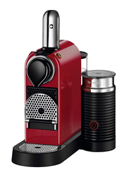 Nespresso 1L Citiz Milk Coffee Machine, 1710W, C123, Red