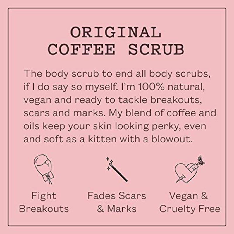 FRANK BODY Original Coffee Scrub, 200gm