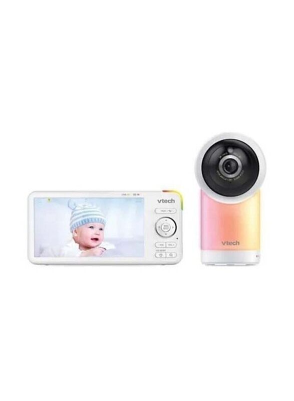 

Vtech 5 Inch Digital Smart WiFi HD Pan Tilt with Remote Access, White