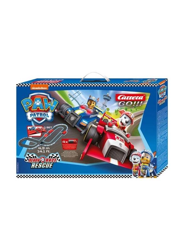 

Carrera Go Paw Patrol Ready Race & Rescue Slot Car Set, Multicolour, Ages 3+