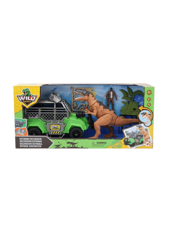 

Dino Valley Extreme Excursion Play set, Multicolour, Ages 3+