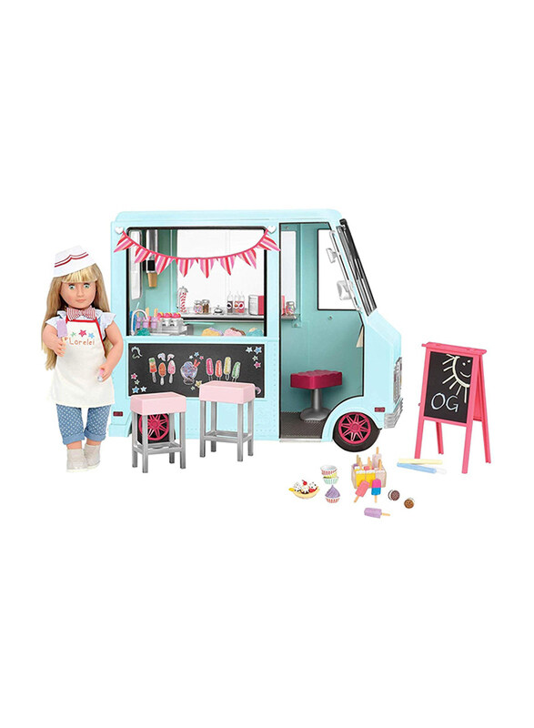 

Our Generation Dolls Sweet Stop Ice Cream Truck for Dolls, Ages 3+