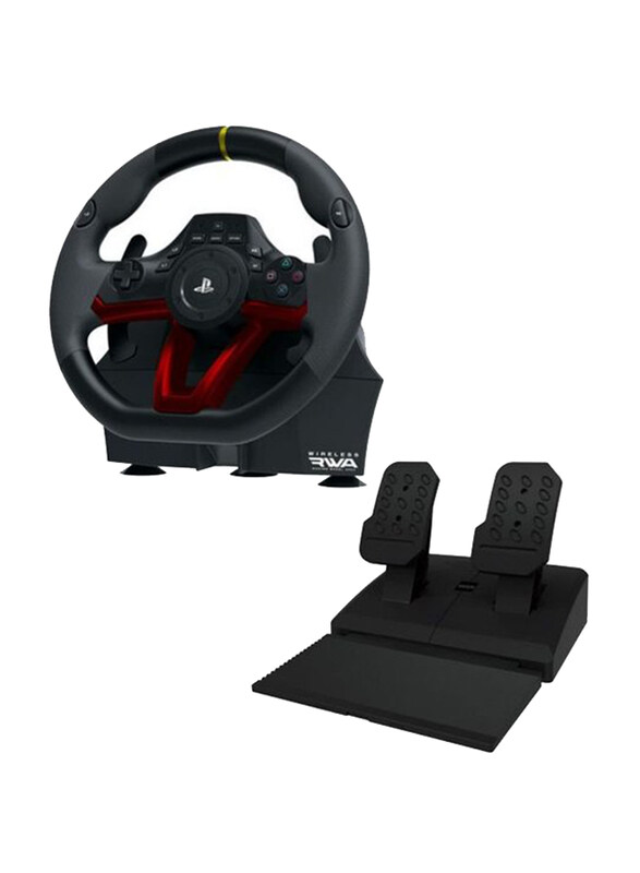 

Hori Wireless Racing Wheel Apex for PlayStation PS4, 4961818031043, Black