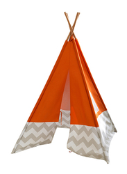 Kidkraft Deluxe Teepee Play Tent, Orange