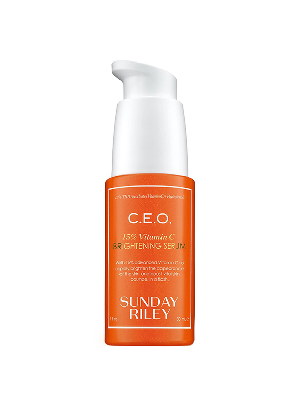 Sunday Riley C.E.O. 15% Vitamin C Brightening Serum, Orange, 30ml