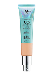 It Cosmetics Your Skin But Better CC Cream Oil-Free Matte with SPF 40, Medium Tan, Beige