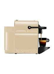 Nespresso Inissia Coffee Machine, D40-ME-CW-NE, Vanilla Cream