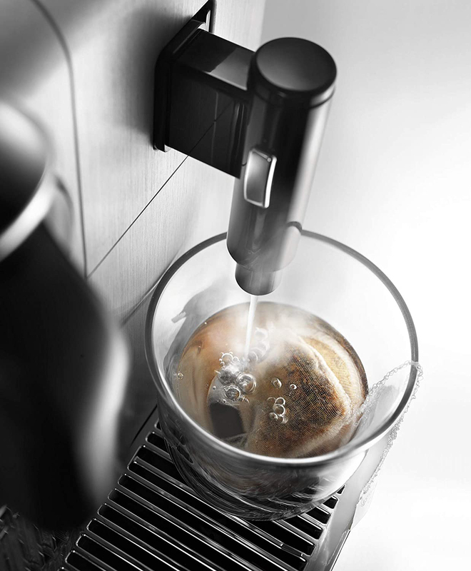 Nespresso Lattissima Pro Capsule Espresso/Cappuccino Machine, Silver