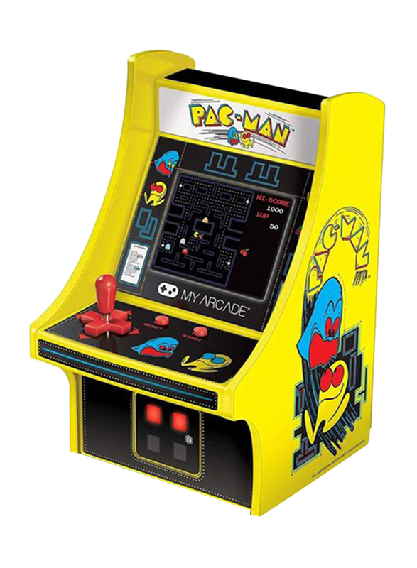 My Arcade Pac-Man Micro Player Mini Arcade Cabinet, Multicolour