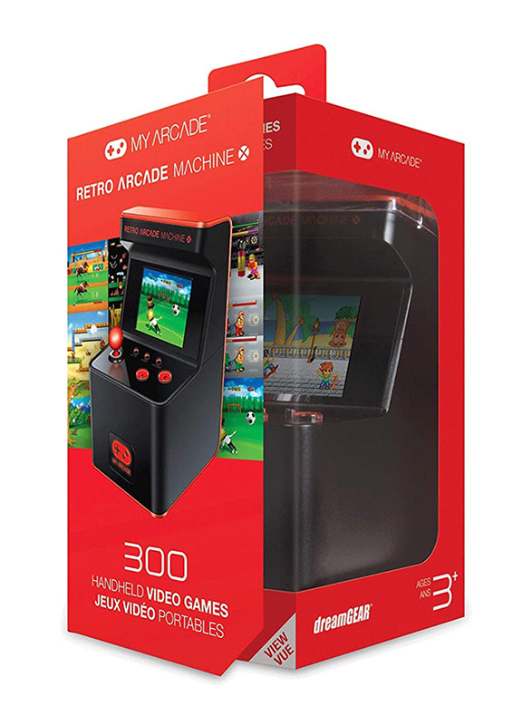 MyArcade Retro Arcade Machine X-Black/Red