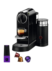 Nespresso DeLonghi Citiz Milk Espresso Machine, 1710W, 608073-EN267BAE, Black