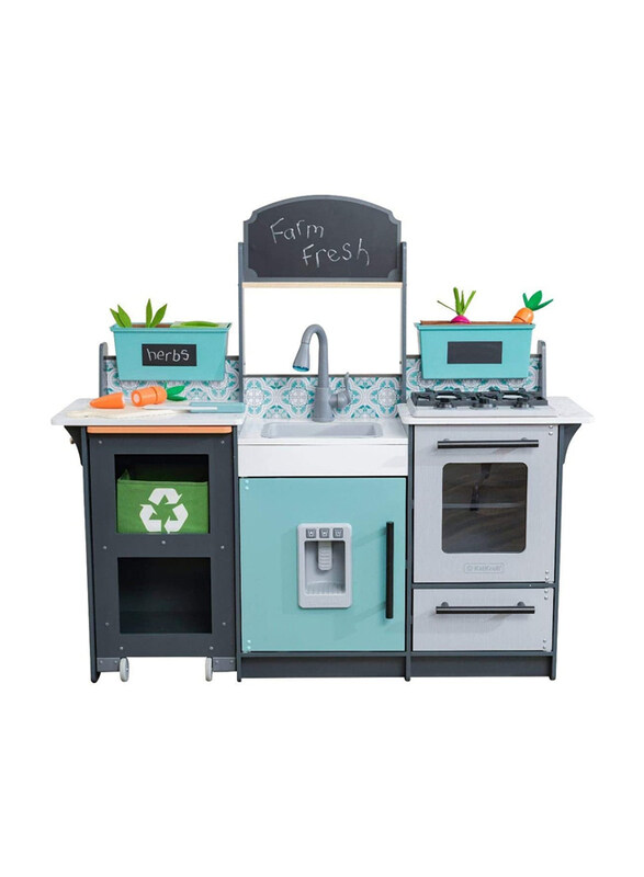 

Kidkraft Garden Gourmet Kitchen Playset, 13 Pieces, Ages 3+
