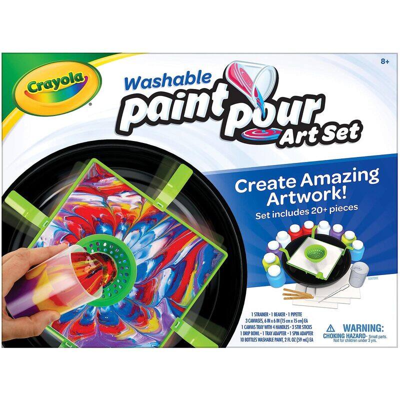 

Crayola Washable Paint Pour Set