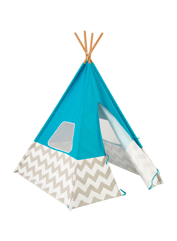 

KidKraft 223 Deluxe Play Teepee, Turquoise, Ages 3+