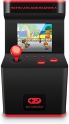 My Arcade Retro Arcade Machine X Playable 5.75-Inch Mini Cabinet with 300 Retro Style Games, Black