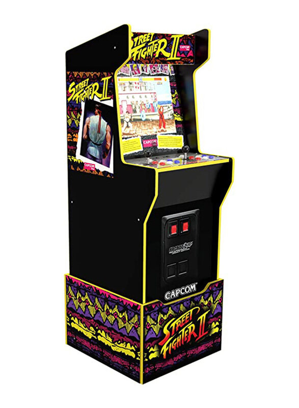 

Arcade 1Up Capcom Legacy with Lit Marquee and Riser bundle