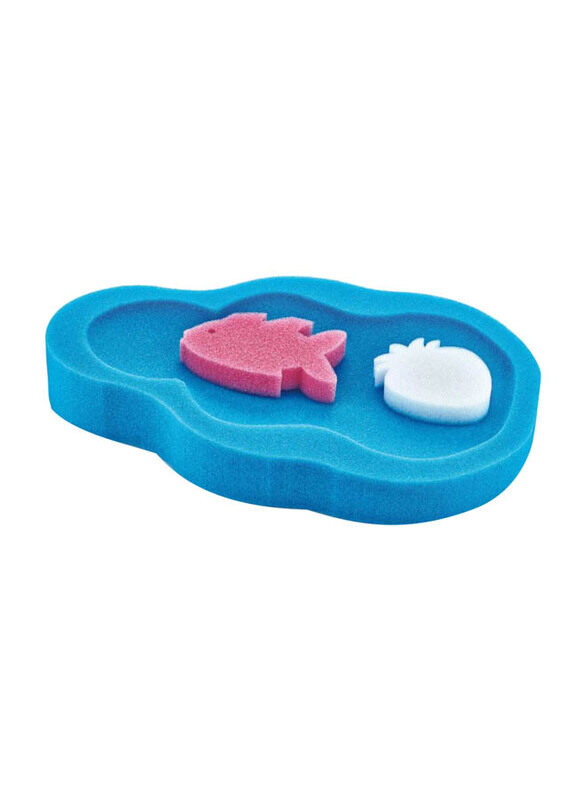 

Babyjem Baby Bath Sponge, 0 Months+, Blue