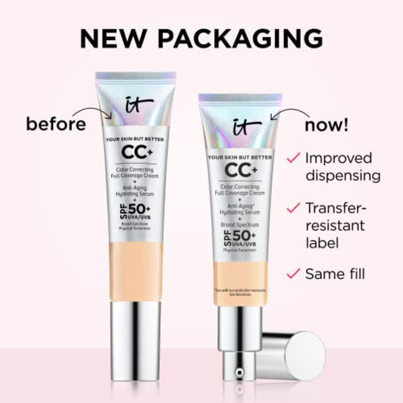 It Cosmetics Your Skin But Better CC+ Cream SPF 50+, 30ml, Fair Light, Beige