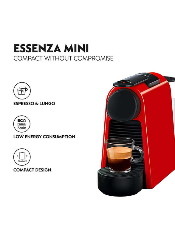 Nespresso 0.6L Mini Essenza Machine, C30EU2GRNE1, Grey