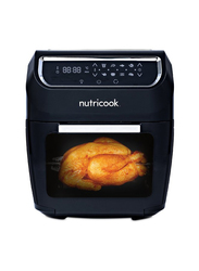 Nutri Cook 12L Air Fryer Oven, 1800W, AF9204S, Black