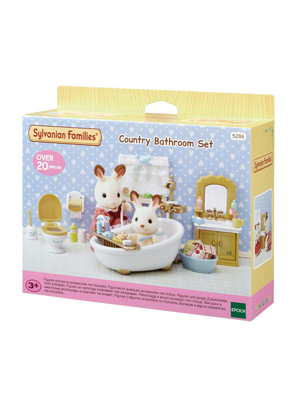 

Sylvanian Families Bathroom Set, F053805, Ages 3+